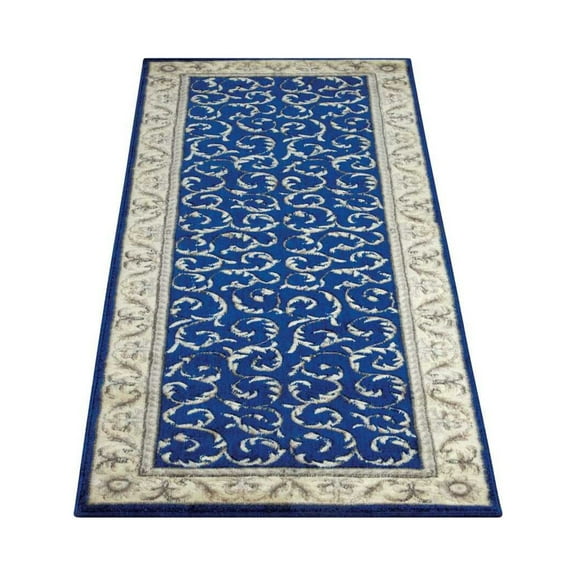 Nourison Somerset Navy Area Rug ST02 2' x 2'9"