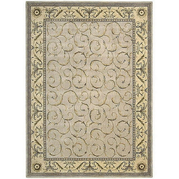 Nourison Somerset Scrollwork Decorative Woven Rug