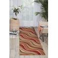 thumbnail image 1 of Nourison Somerset Striped Multicolor 2'3" x 8' Area Rug, (2x8), 1 of 5