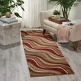 thumbnail image 1 of Nourison Somerset Striped Multicolor 2' x 5'9" Area Rug, (2x6), 1 of 5