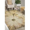 thumbnail image 1 of Nourison South Beach Indoor/Outdoor Floral Modern Kiwi 5' x 7'6" Area Rug, (5' x 8'), 1 of 7