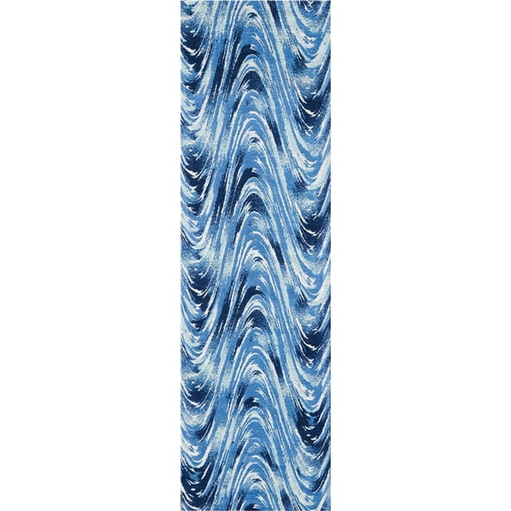 Nourison Studio Nyc Collection Power Loomed Ocean Area Rugs