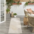 thumbnail image 1 of Nourison Suncoast 2' x 6' Beige Tropical Rug, 1 of 8