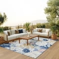 thumbnail image 1 of Nourison Suncoast 9' x 12' Denim Multicolor Tropical Rug, 1 of 9