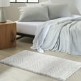 thumbnail image 1 of Nourison Surfaces Solid Silver Grey 2' x 3' Area Rug, Easy Cleaning, Non Shedding, Bed Room, Living Room, Dining Room, Kitchen (2x3), 1 of 8
