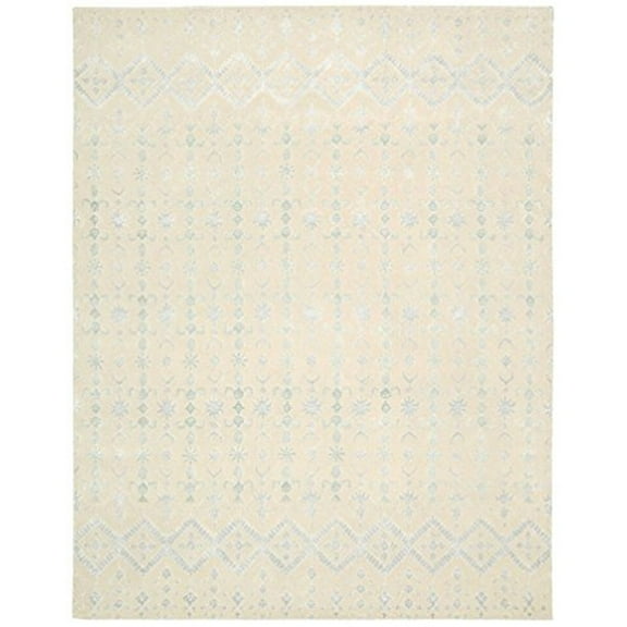 Nourison Symphony Hand Tufted Ivory Area Rugs 3'6" x 5'6"