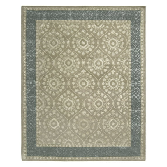 Nourison Symphony Taupe Area Rug SYM07 5'6" x 7'5"
