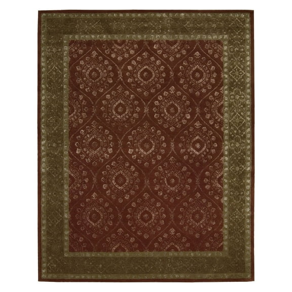 Nourison Symphony SYM06 Area Rug - Ruby