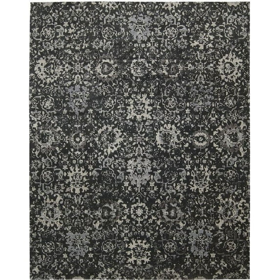 Nourison TWILIGHT TWI13 Area Rug in ONYX