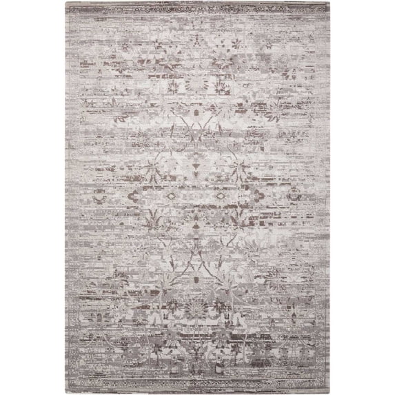 Nourison Tahoe Modern Area Rug Silver 12' x 15'