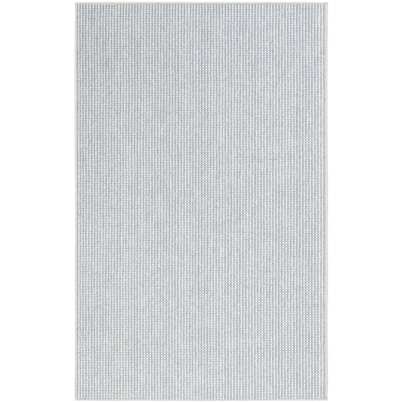 Nourison Textured Home 2'2" x 3'9" Ivory Blue Farmhouse Indoor Area Rug