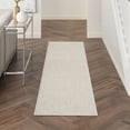 thumbnail image 1 of Nourison Textured Home All-over design Ivory Beige 2' x 6' Area Rug (2x6), 1 of 8