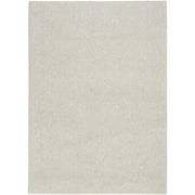 Nourison Textured Home All-over design Ivory Beige 53 x 7 Area Rug 5x7