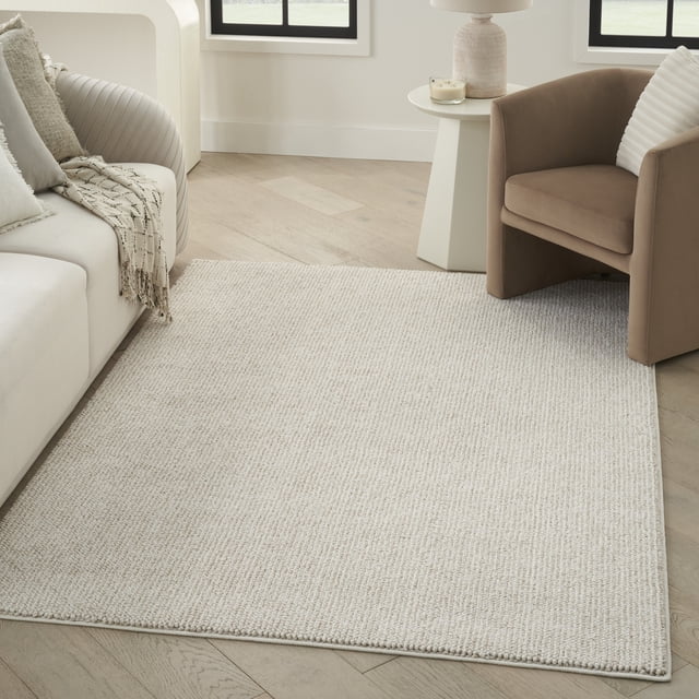 Gallery Detail: Nourison Textured Home Ivory Beige 7 10 X 9 10