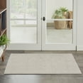 thumbnail image 1 of Nourison Textured Home All-over design Ivory Mocha 2'2" x 3'9" Area Rug (2x4), 1 of 7