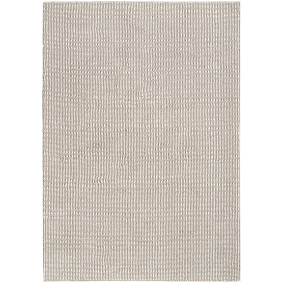 Nourison Textured Home Modern Indoor Rug Ivory Mocha 5'3" x 7'