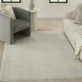 thumbnail image 1 of Nourison Textured Home All-over design Ivory Mocha 5'3" x 7' Area Rug (5x7), 1 of 8
