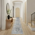 thumbnail image 1 of Nourison Timeless Classics Center medallion Ivory Blue 2'2" x 12' Area Rug (2x12), 1 of 7