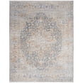 thumbnail image 1 of Nourison Timeless Classics Vintage Medallion Indoor Rug Ivory Blue 8'6" x 11'4", 1 of 7