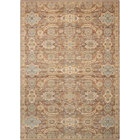 Nourison Timeless Mocha Area Rug TML14 2'3" x 3'