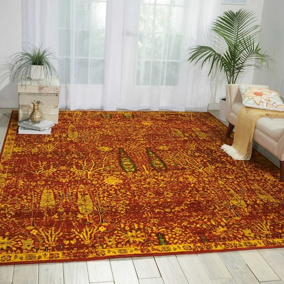 Nourison Home Timeless Scarlet Area Rug