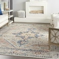 thumbnail image 1 of Nourison Tranquil Distressed Persian Ivory/Multicolor 8' x 10' Area Rug, (8' x 10'), 1 of 8