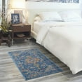 thumbnail image 1 of Nourison Tranquil Distressed Persian Navy Blue 2' x 4' Area Rug, (2' x 4'), 1 of 8