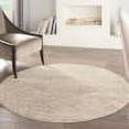 thumbnail image 1 of Nourison Tranquil Persian Beige/Grey 5'3" x ROUND Area Rug, (5 Round), 1 of 9