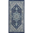 thumbnail image 1 of Nourison Tranquil Persian Indoor Rug Ivory Navy 2' x 4', 1 of 8