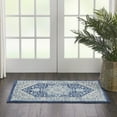 thumbnail image 1 of Nourison Tranquil Persian Ivory/Navy 2' x 4' Area Rug, (2x4), 1 of 8