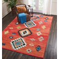 thumbnail image 1 of Nourison Tribal Decor Tribal Red 9'3" x 13' Area Rug, (9x13), 1 of 6