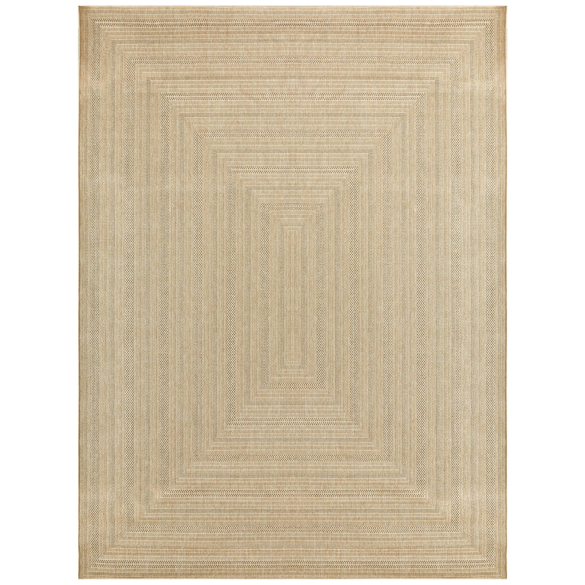 Nourison Tulum 10' x 14' Taupe Grey Indoor/Outdoor Rug