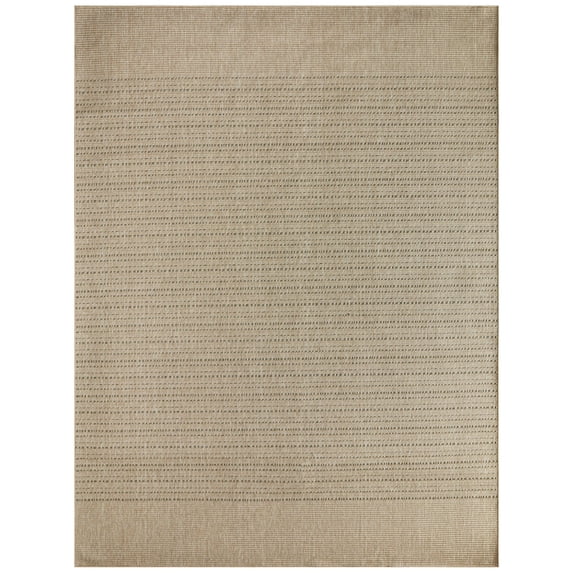 Nourison Tulum 10' x 14' Taupe Indoor/Outdoor Rug