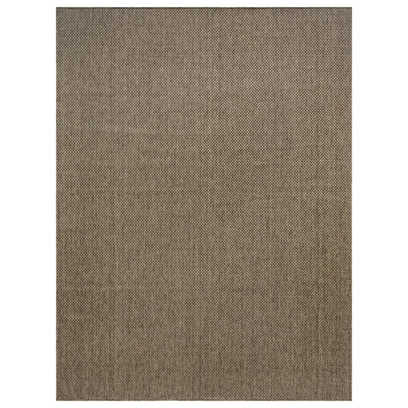 Nourison Tulum 9' x 12' Brown Indoor/Outdoor Rug