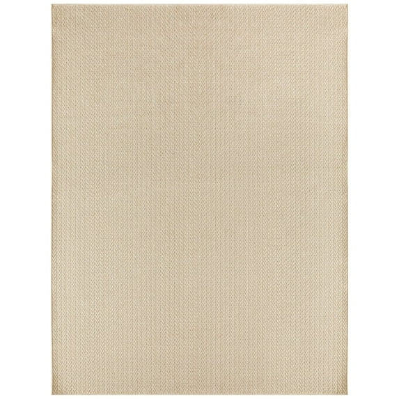 Nourison Home Tulum 9' x 12' Cream Outdoor Rug