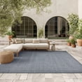 thumbnail image 1 of Nourison Tulum 9' x 12' Denim Outdoor Rug, 1 of 11