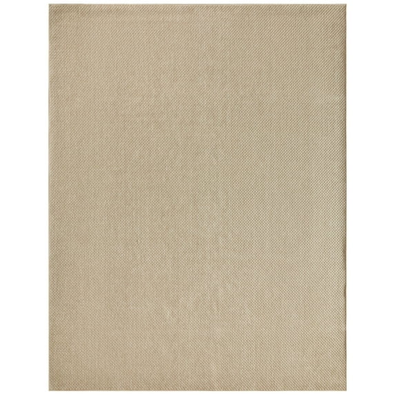 Nourison Tulum 9' x 12' Taupe Indoor/Outdoor Rug