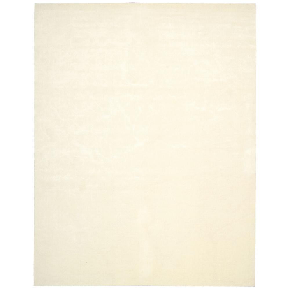 Ivory Twilight Abstract Wool-Blend 5'6" x 8' Area Rug