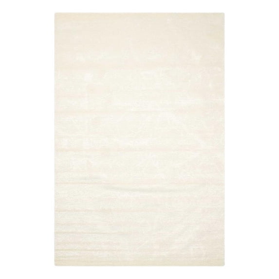 Nourison Twilight 93" x 117" Wool Indoor Rug in Golden Ivory Finish