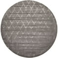 thumbnail image 1 of Nourison Twilight 96" Round Wool Indoor Rug in Luminious Gray Finish, 1 of 5