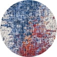 thumbnail image 1 of Nourison Twilight Area Rug-Color:Red/Blue,Shape:Round,Size:8' X 8', 1 of 10