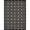 thumbnail image 1 of Nourison Ultima Ivory/Black Area Rug UL316 5'3" x 7'3", 1 of 6