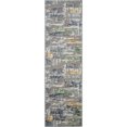 thumbnail image 1 of Nourison Urban Chic URC01 Gray/Yellow/Green Indoor Area Rug - 2'2 x 7'3, 1 of 7