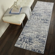 Nourison Urban Chic Area Rug, Ivory, 22 x 73
