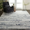 thumbnail image 1 of Nourison Urban Decor Rustic Ivory/Slate 9' x 12' Area Rug, (9x12), 1 of 8