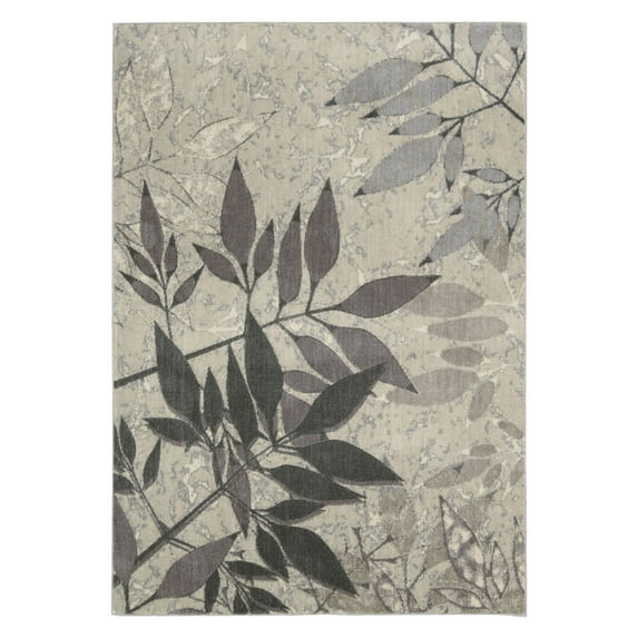 Nourison Utopia UTP11 Area Rug - Silver