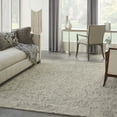 thumbnail image 1 of Nourison Vail Eclectic Modern Ivory/Grey/Teal 8'3' x 11'6" Area Rug, (8' x 12'), 1 of 9