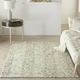 thumbnail image 1 of Nourison Vail Modern Chevron Iv/Green 5'3" x 7'3" Area Rug, (5' x 7'), 1 of 9