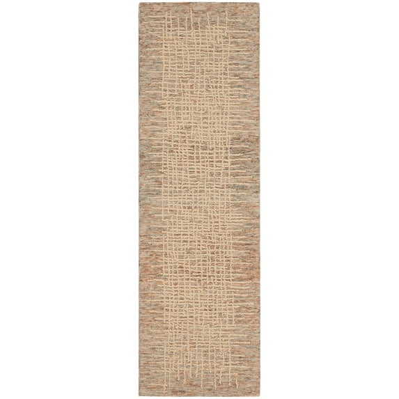 Nourison Vail Rustic Texture Indoor Area Rug Beige Multi 2'3" x 7'6"