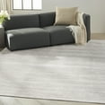 thumbnail image 1 of Nourison Valley Abstract Silver 9'9" x 13'9" Area Rug, Easy Cleaning, Non Shedding, Bed Room, Living Room, Dining Room, Kitchen (10x14), 1 of 7